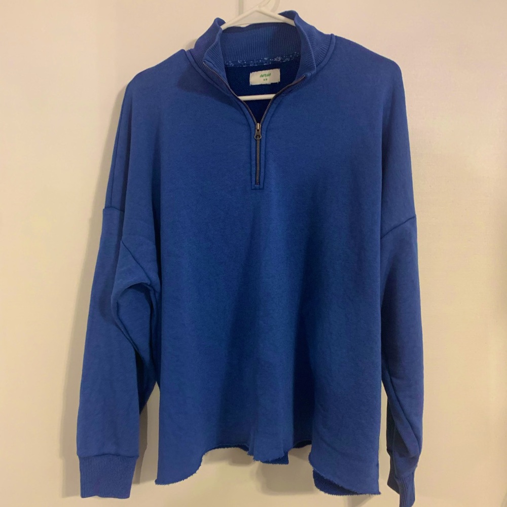 Aerie quarter zip sweatshirt